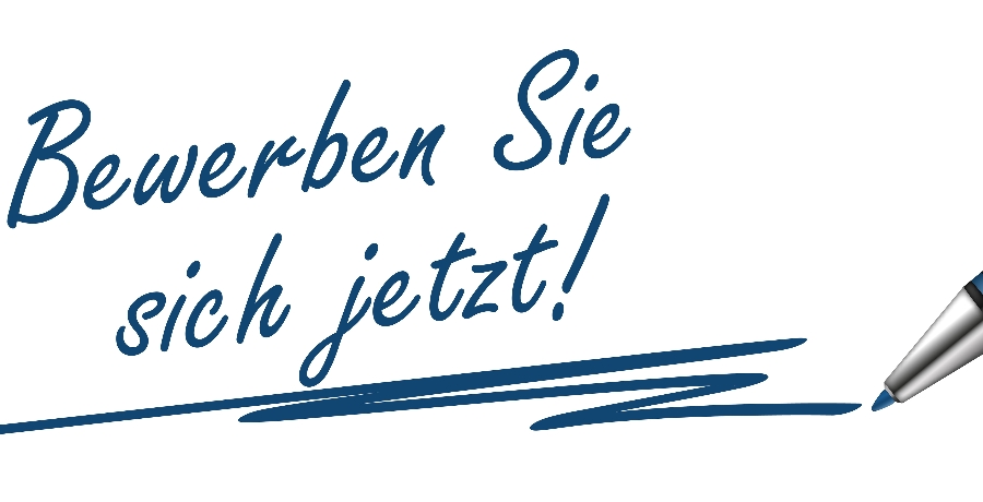Bewerben Sie sich jetzt