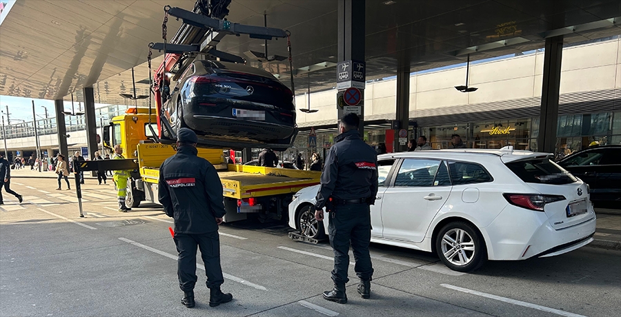 Finanzpolizei Taxikontrolle
