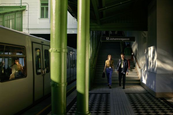 Underground station in Vienna